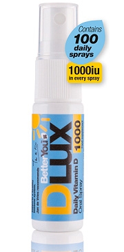 Daily Oral Vitamin D3 Spray - DLux1000 15ml